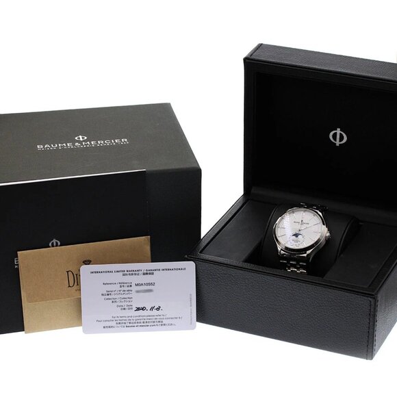 Baume & Mercier Clifton Bomatic M0A10552 Moon phase Automatic Men's Watch_826456 - Picture 7 of 7